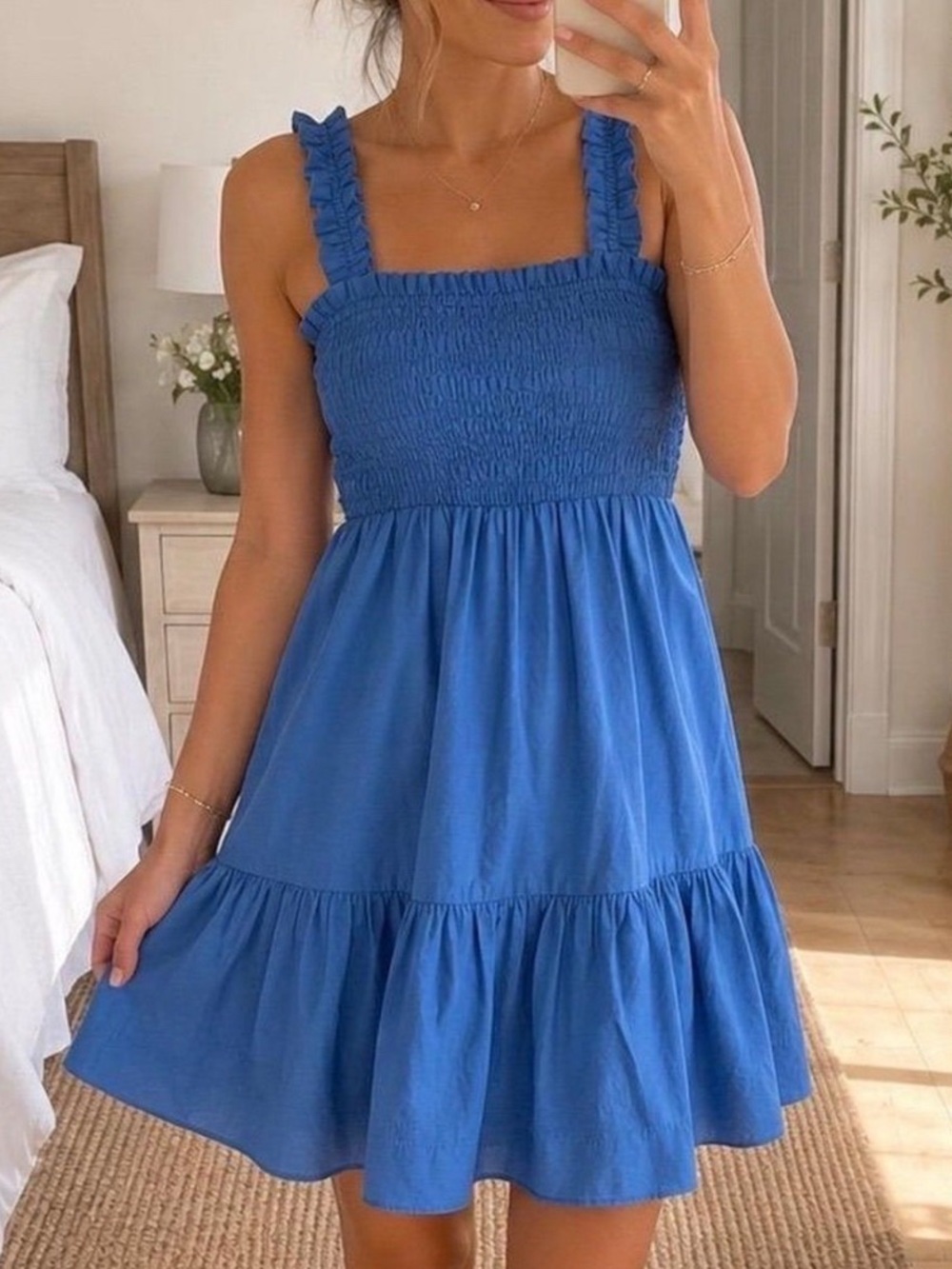 Abercrombie & Fitch Smocked Dress